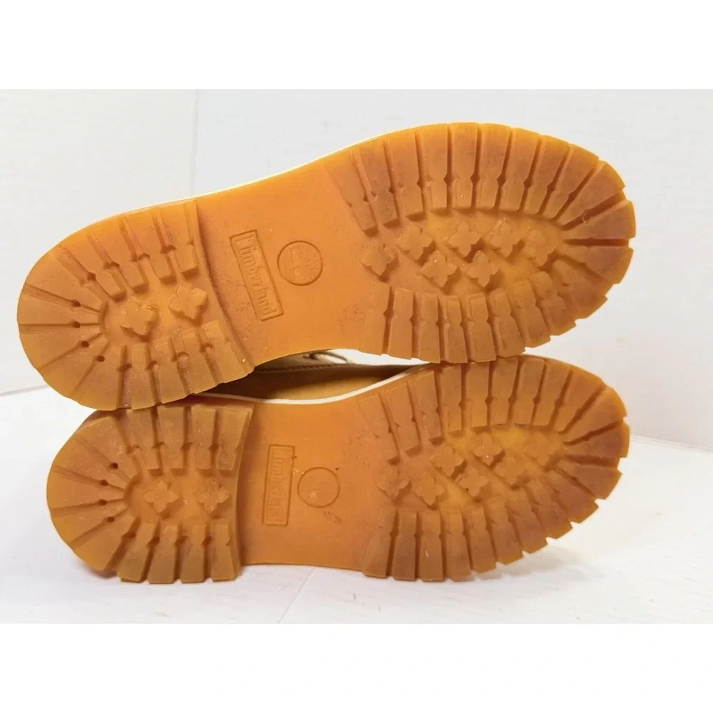 Timberland 6 Inch Premium Waterproof Boots Wheat Nubuck Men's Size 6M